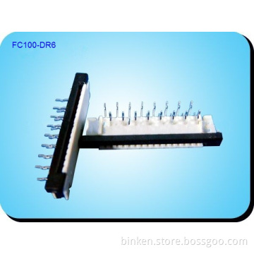 FPC FFC Cable PCB Electronic Car Audio Connector (FC100-DR6)